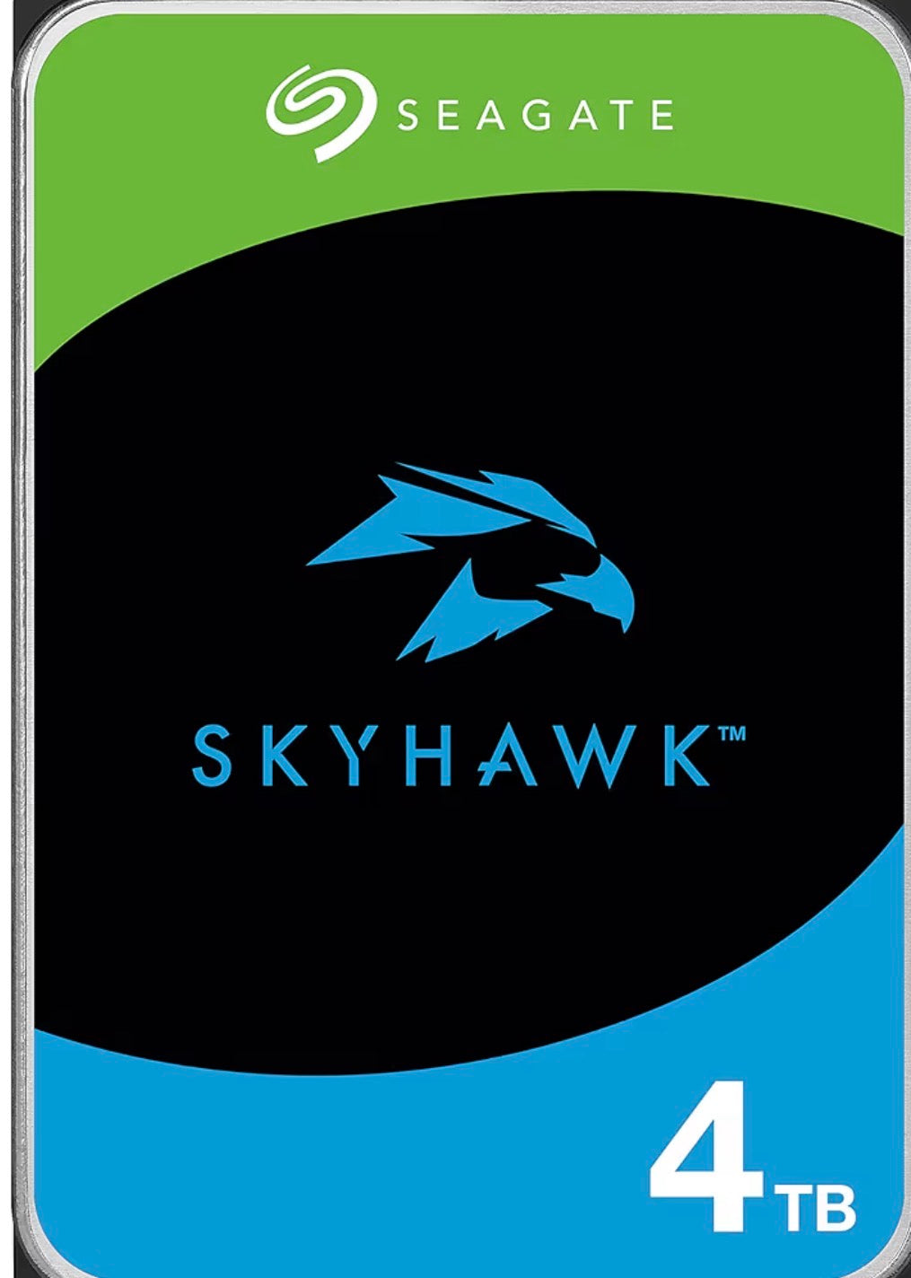 Seagate Skyhawk 4TB Video Internal Hard Drive HDD – 3.5 Inch SATA 6Gb/s 64MB Cache for DVR NVR Security Camera System with Drive Health Management and in-House Rescue Services (ST4000VXZ16/016)
