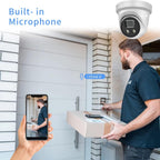 Hikvision DS-2CD2386G2-IU 2.8mm 8MP 4K Powered-by-DarkFighter IR Fixed Turret Network Camera POE Night Version IP67 H.265+ English Version IP Camera