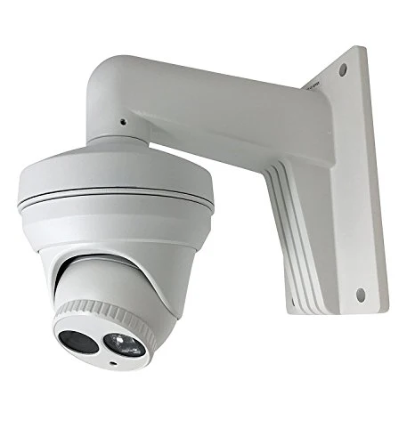 WMS WML PC130T DS-1273ZJ-130-TRL Wall Mount Bracket Compatible with Hikvision Turret Camera DS-2CD2343G0-I, DS-2CD2383G0